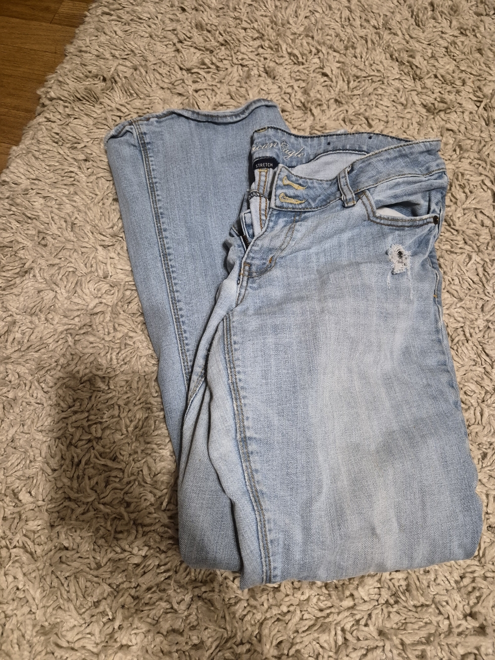 American Eagle Outfitters Light Wash Bootcut Jeans